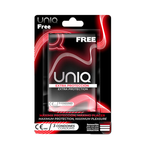 Uniq Free condoms Pack 3