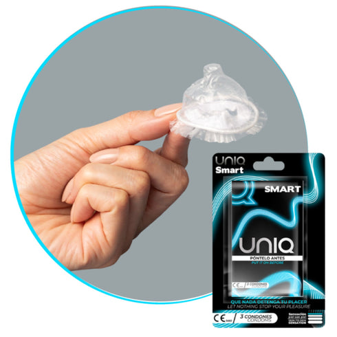 Uniq Smart condoms Pack 3