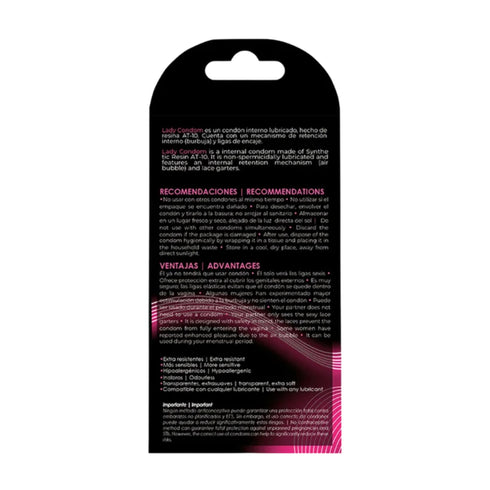Uniq Lady Female Condoms Box 3