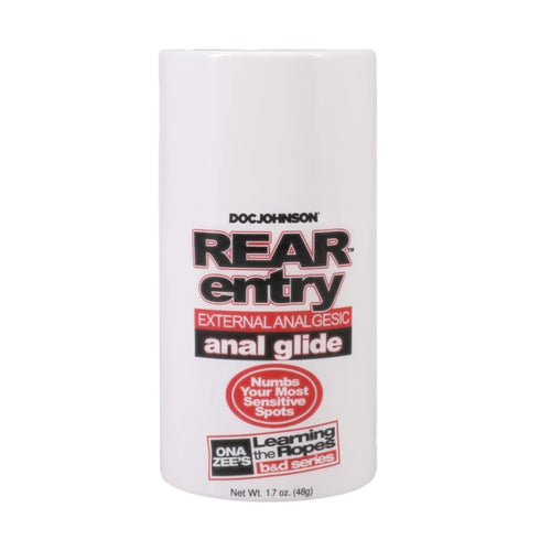 Doc Johnson Rear Entry External Analgesic Anal Glide 1.7 oz