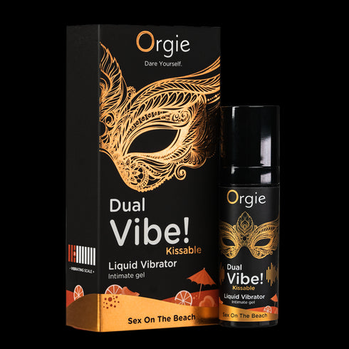 Orgie Dual Vibe Kissable Gel Sex on The Beach 15ml