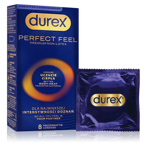 Durex Perfect Feel Non Latex 8 Pack