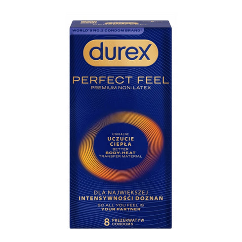 Durex Perfect Feel Non Latex 8 Pack