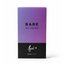 Studio product shot of the Feel Bare Cell Thin 003 Condoms 12-pack box standing upright at a three-quarter angle against a white background, featuring a pastel blue-to-pink gradient top half and a black base with white typography.