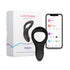 Lovense Diamo App-Controlled Vibrating C-Ring Black