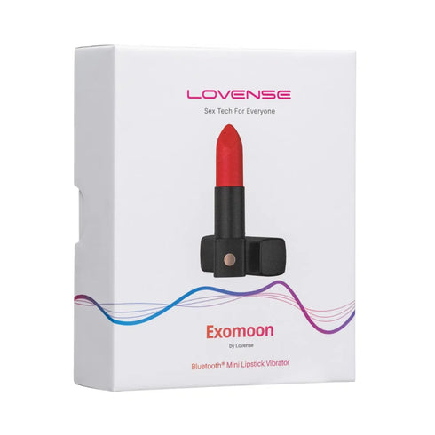 Lovense Exomoon Remote-Controlled Secret Lipstick Bullet Massager