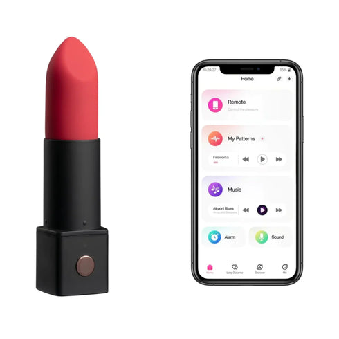 Lovense Exomoon Remote-Controlled Secret Lipstick Bullet Massager