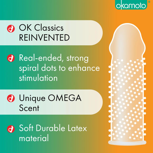 Okamoto Extra Dots Box of 10