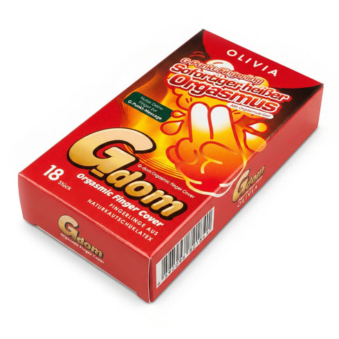 Olivia G-Dom Orgasmic Finger Cover 18 Pack