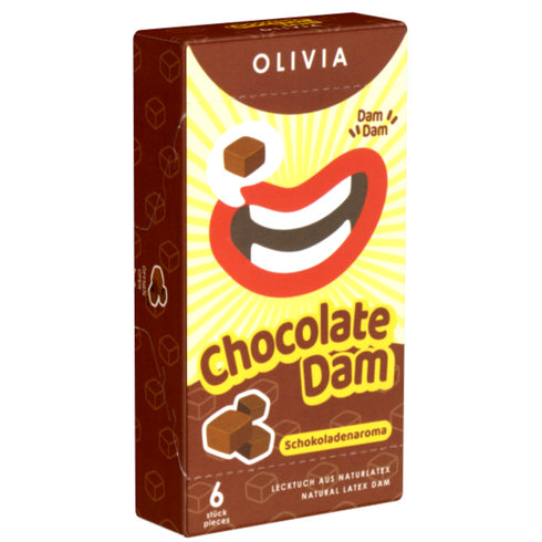 Olivia Chocolate Dams Pack 6