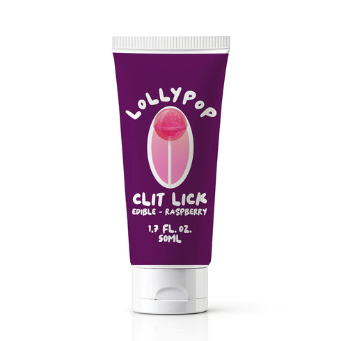 Lollipop Clit Lick Edible Gel Raspberry 1.7 fl.oz