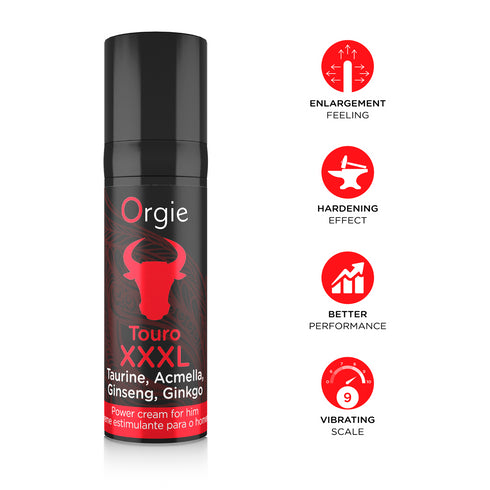 Orgie Touro XXXL Power Cream for Him 15ml
