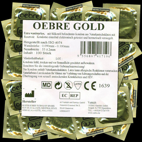 Oebre CLUB-Condom Gold
