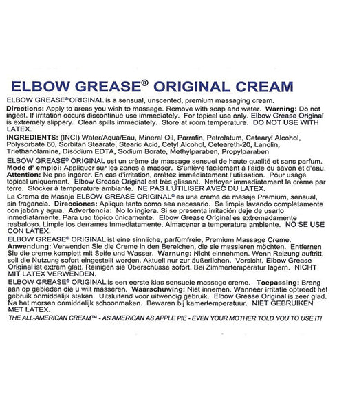 Elbow Grease Original Cream
