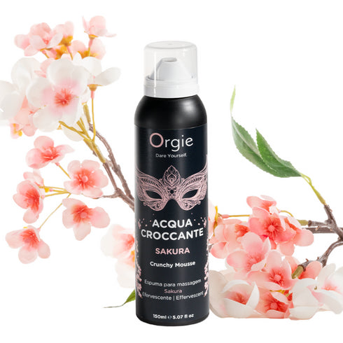 Orgie Acqua Croccante Sakura Crunchy Mousse 150ml