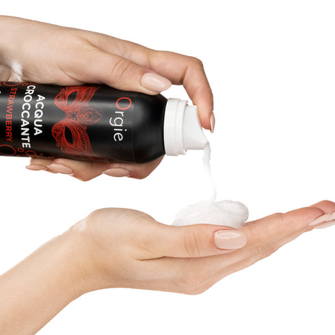 Orgie Acqua Croccante Strawberry Crunchy Mousse 150ml