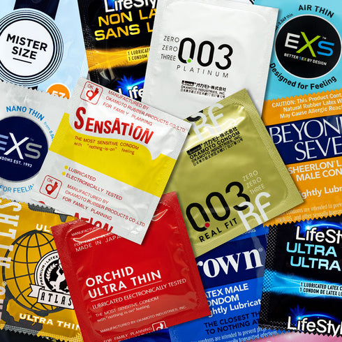 Ultra-thin Condoms Sampler Pack