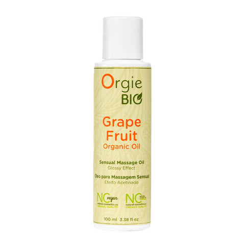 Orgie Bio Grapefruit Organic Massage Oil 100ml