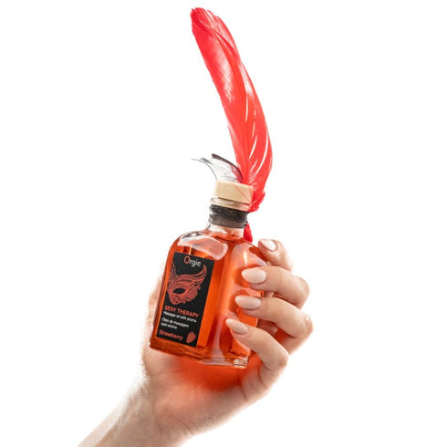 Orgie Sexy Therapy Massage Kit Strawberry 100ml