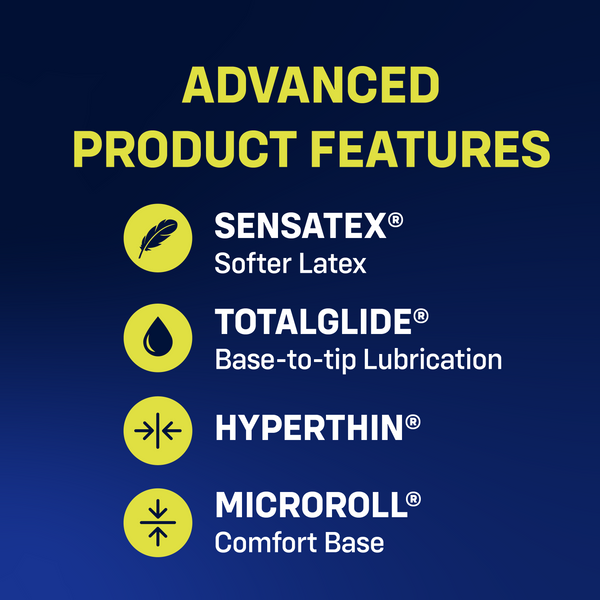 MyOne Custom fit condoms Sensatex softer latex Extra large 69 mm condoms 