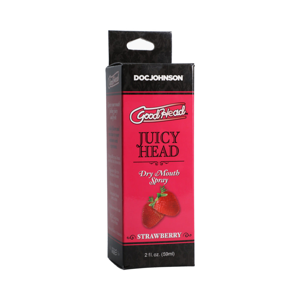 Doc Johnson Juicy Head Dry Mouth Spray Strawberry 2 fl oz Main image