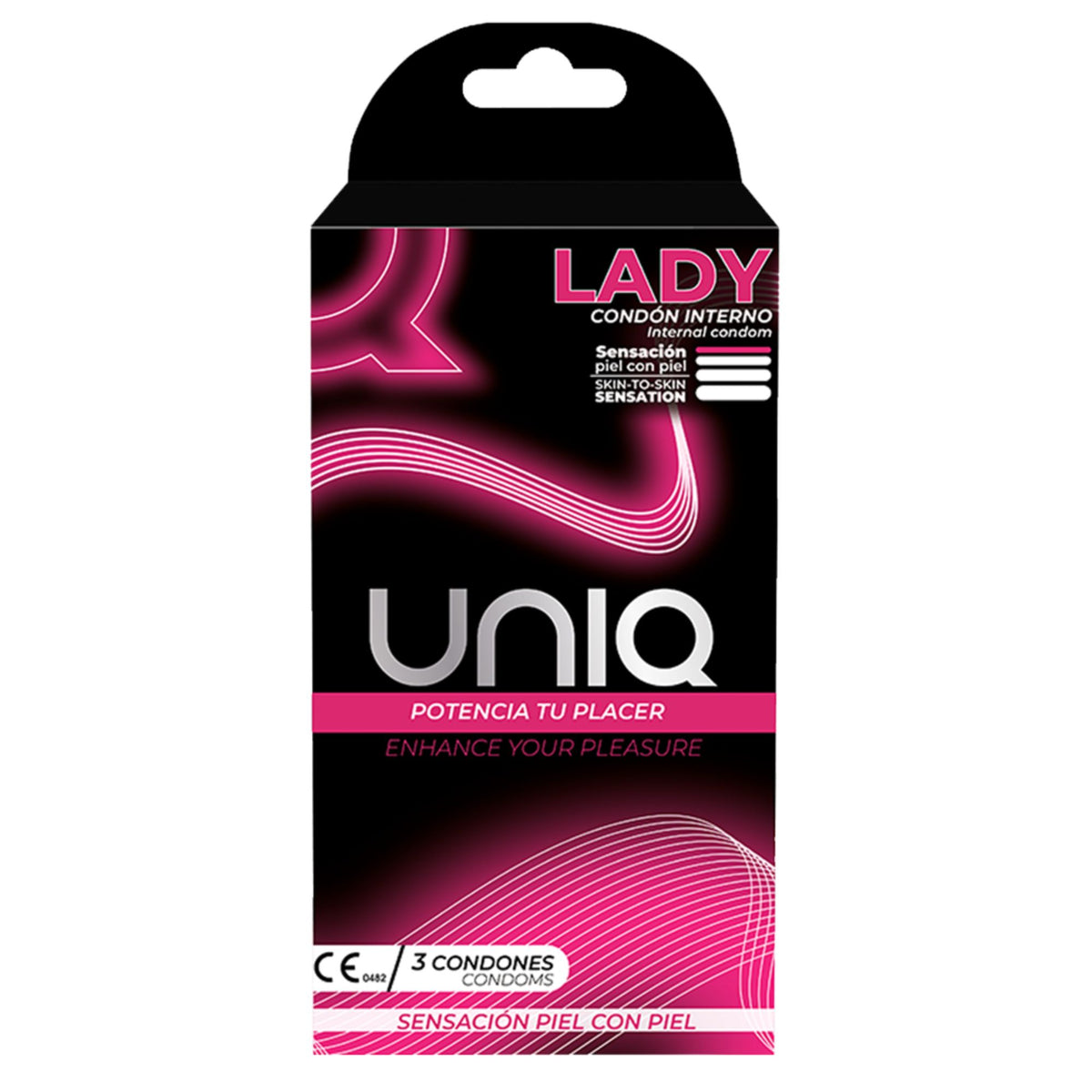 Uniq Lady Female Condoms 3 Pack Main image