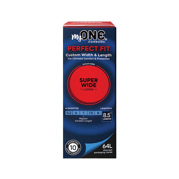 My One Super Wide & Long Box 10 | WorldCondoms Main image