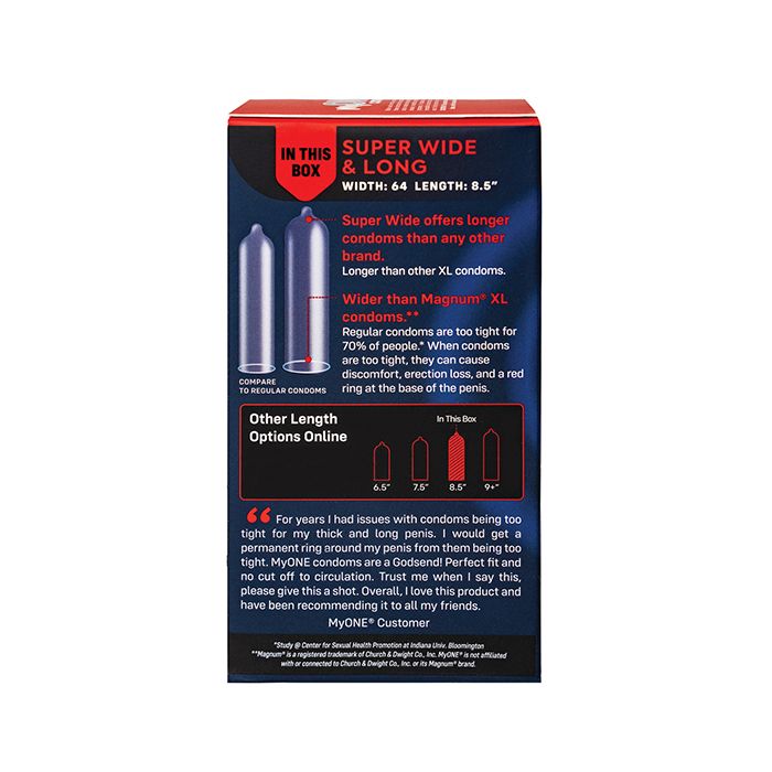 My One Super Wide & Long 10 Pack Secondary image