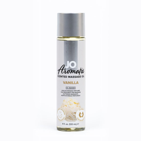 JO Aromatix Massage Oil Vanilla Oil-Based4 fl.oz