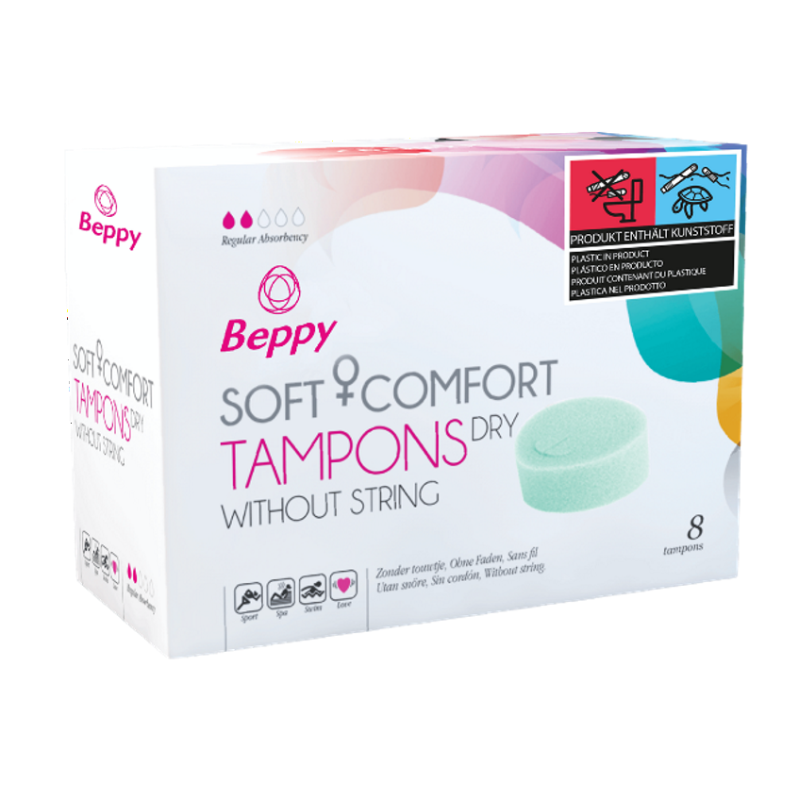 Beppy Soft Comfort Tampons DRY Box 8 Main image