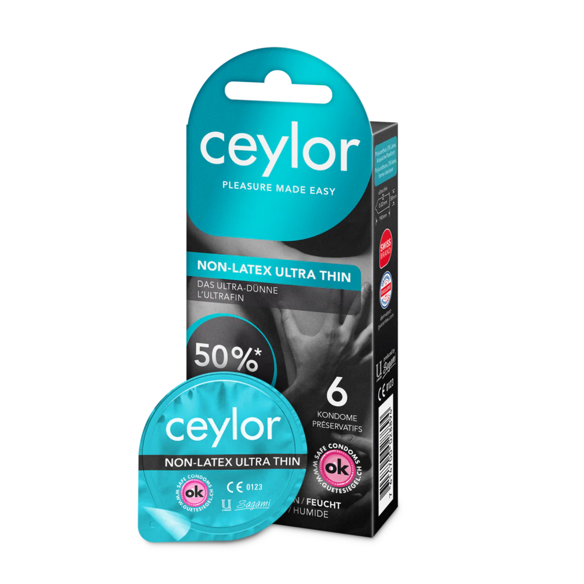 Ceylor Non-Latex 6 Pack Secondary image