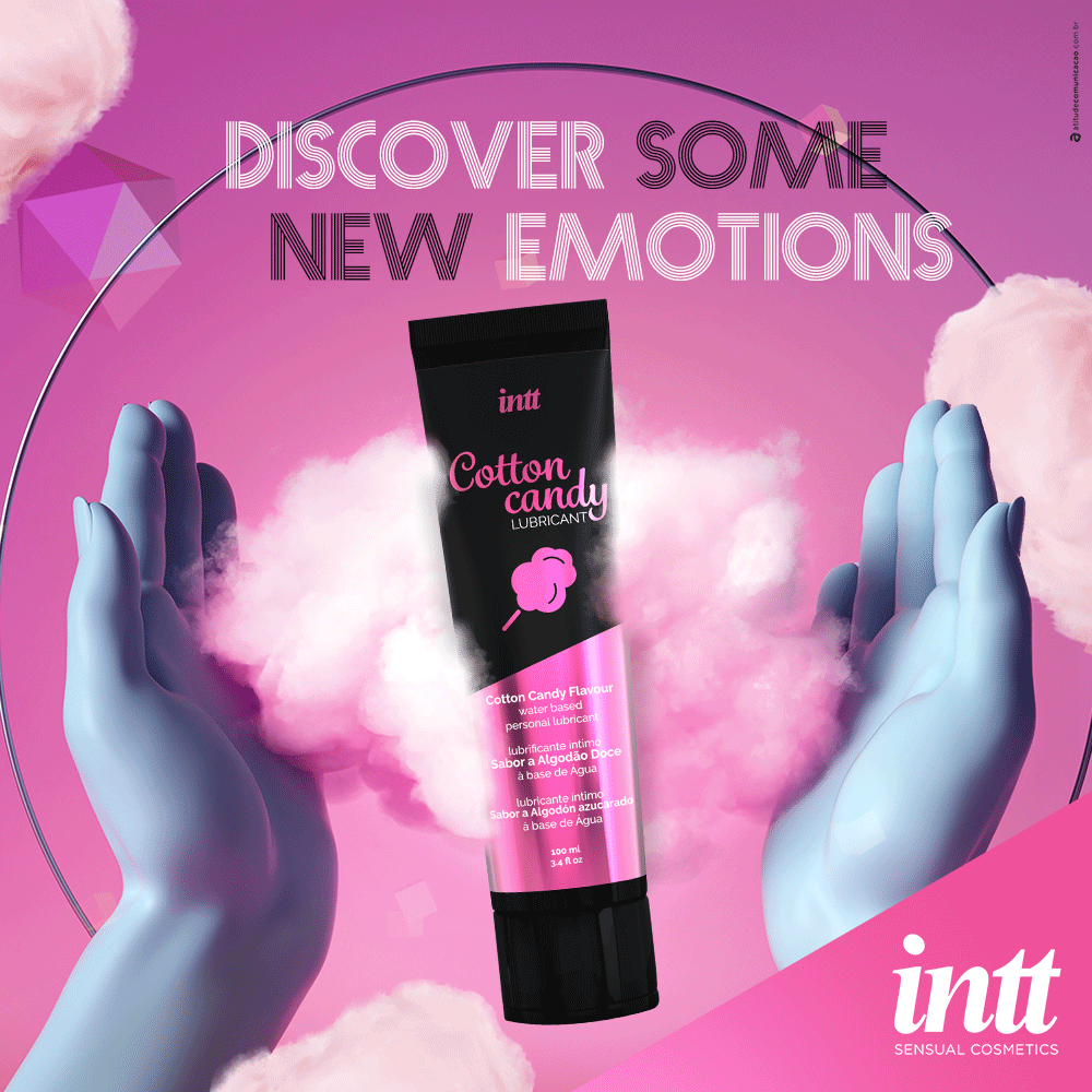 intt Cotton Candy Lube 3.4 fl oz Secondary image