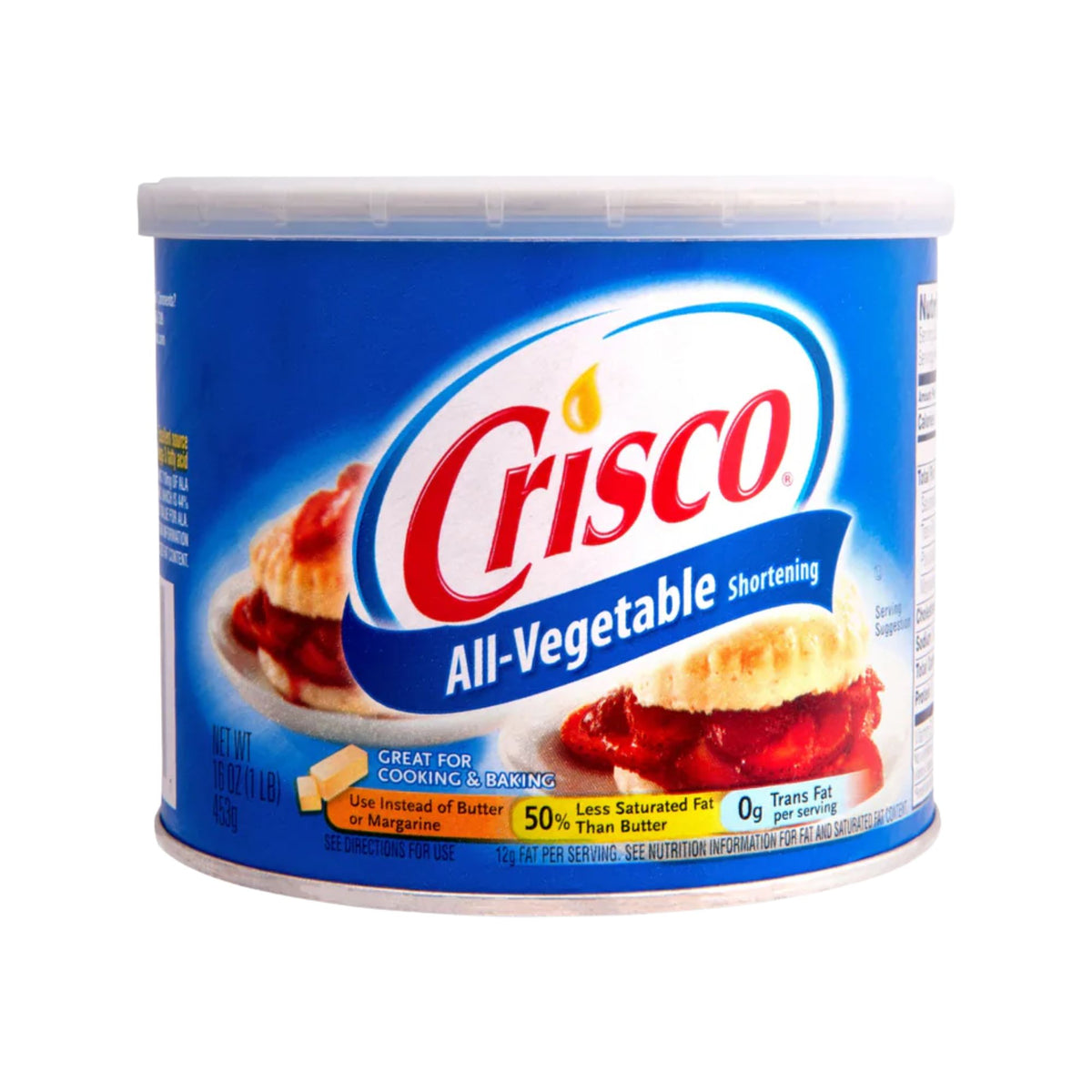 Crisco All-Vegetable Shortening Main image