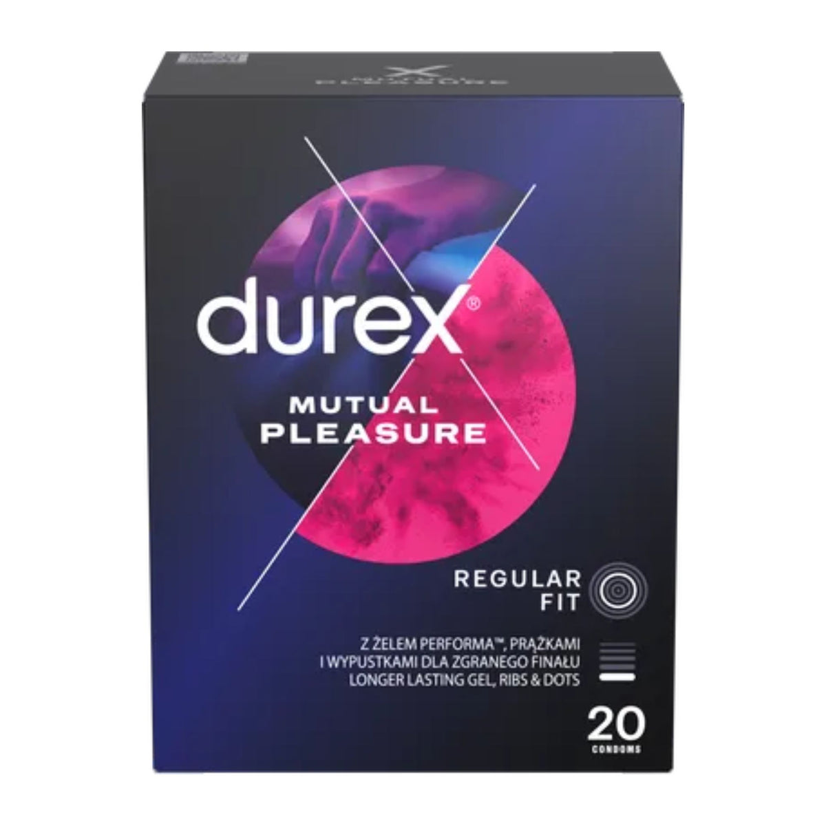 Durex Mutual Pleasure Box 20 | WorldCondoms Main image