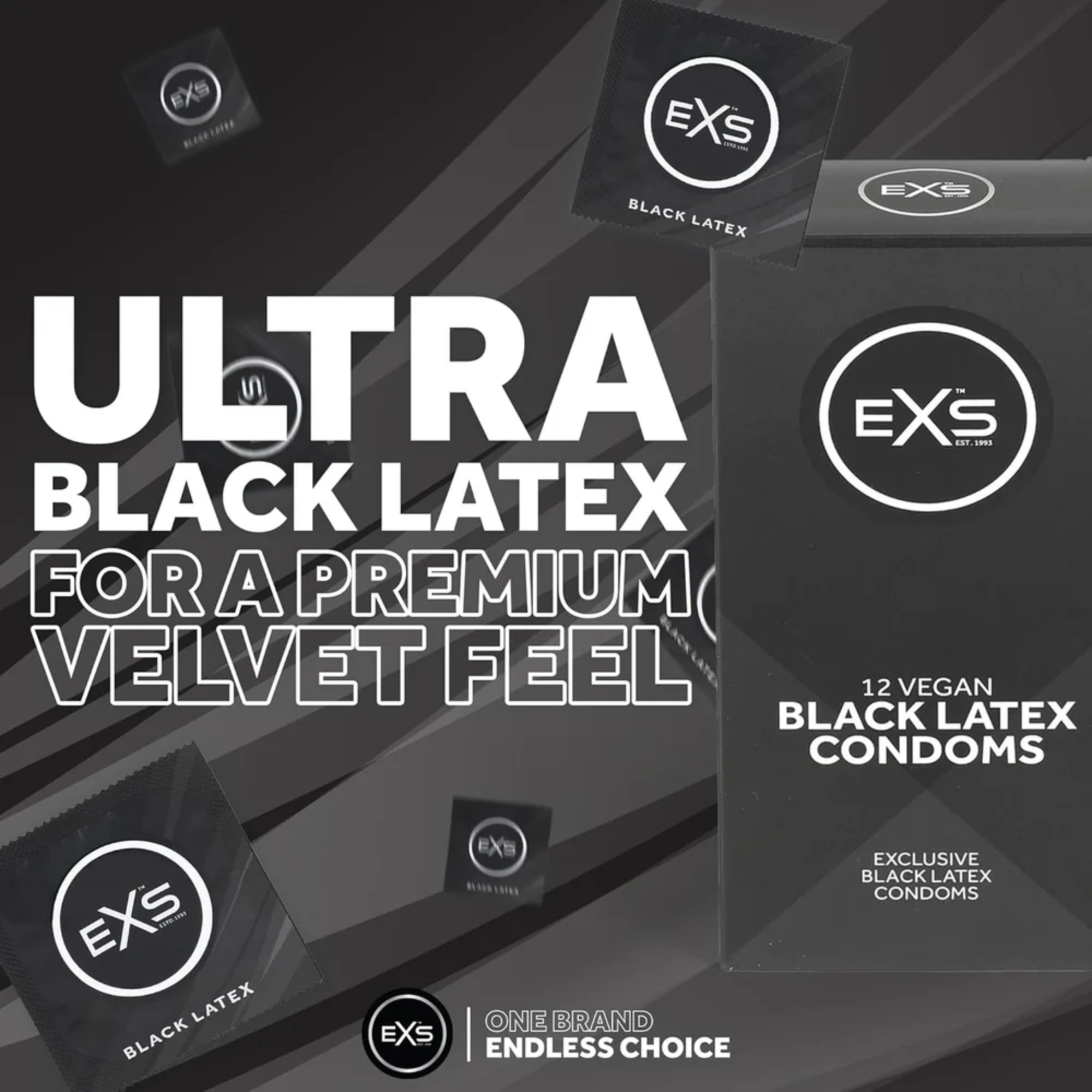 EXS Black Latex 48 Pack Secondary image