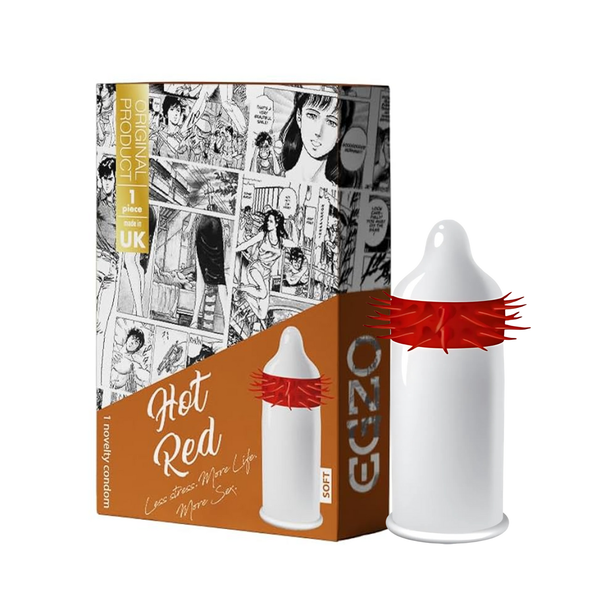 Egzo Hot Red | WorldCondoms Main image