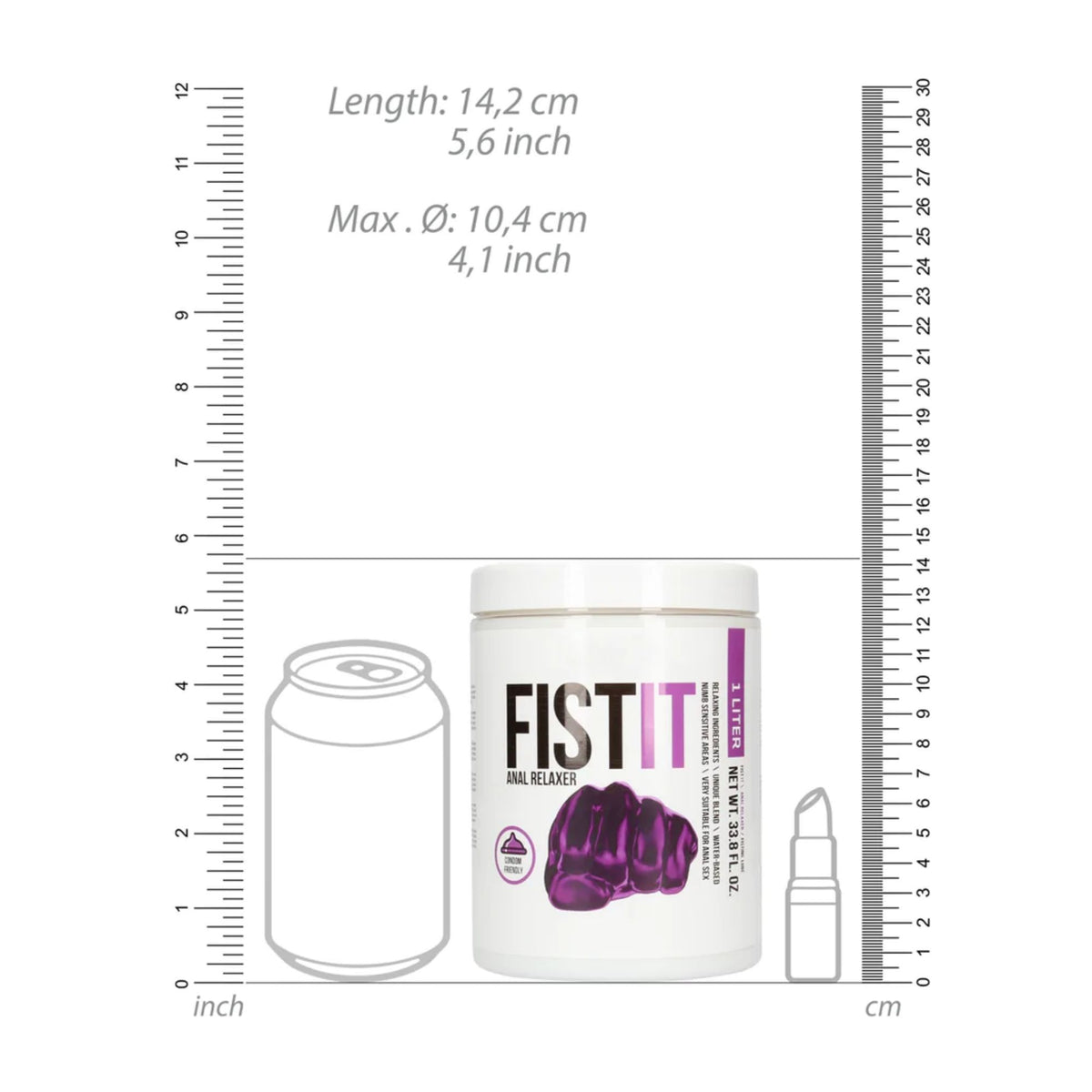 Fist It Anal Relaxer 33.8 fl oz
