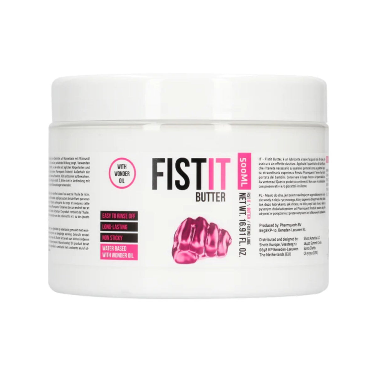 Fist It Waterbased Sliding Butter 17 fl oz Main image