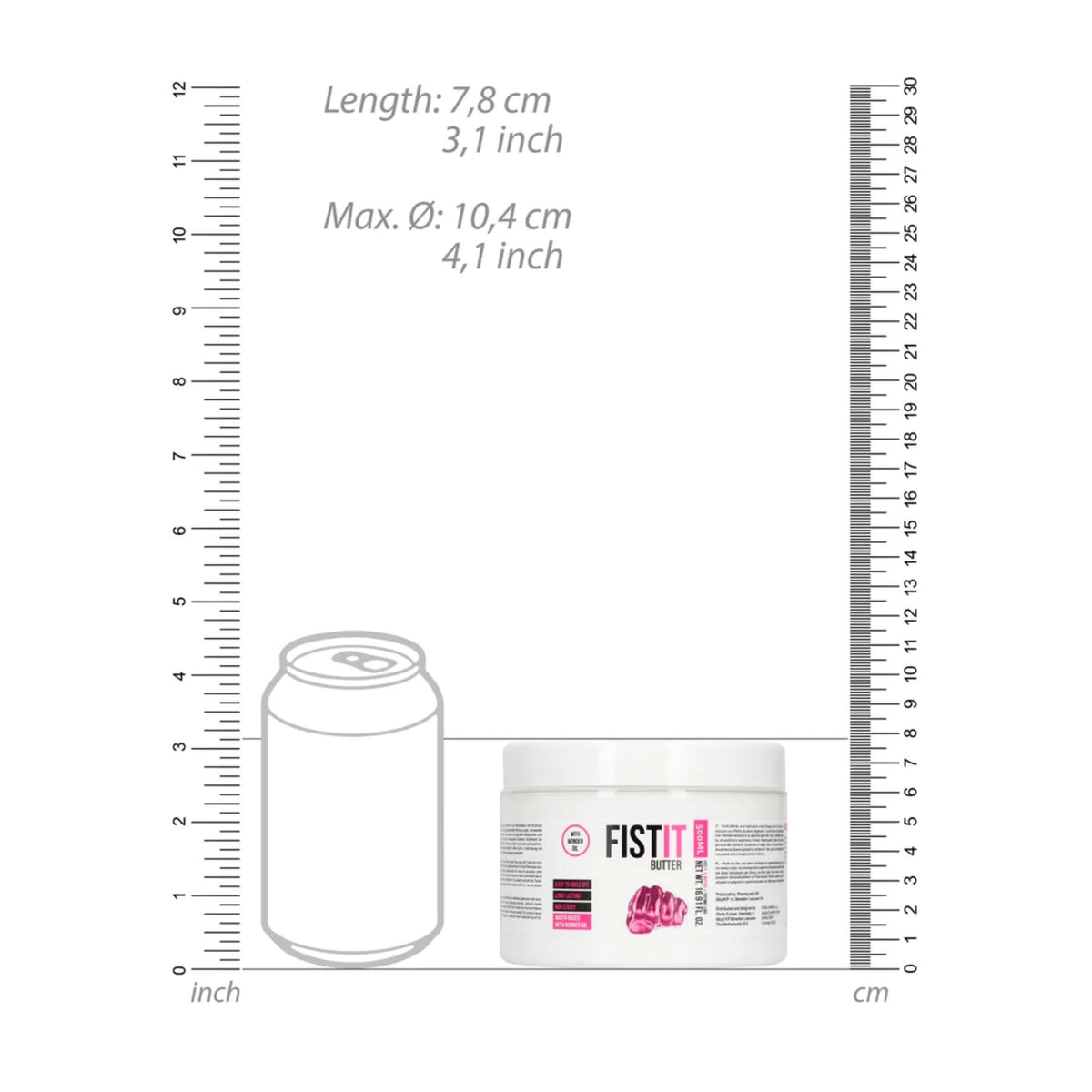 Fist It Waterbased Sliding Butter 17 fl oz