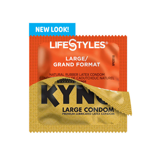 LifeStyles KYNG Large Condom New design