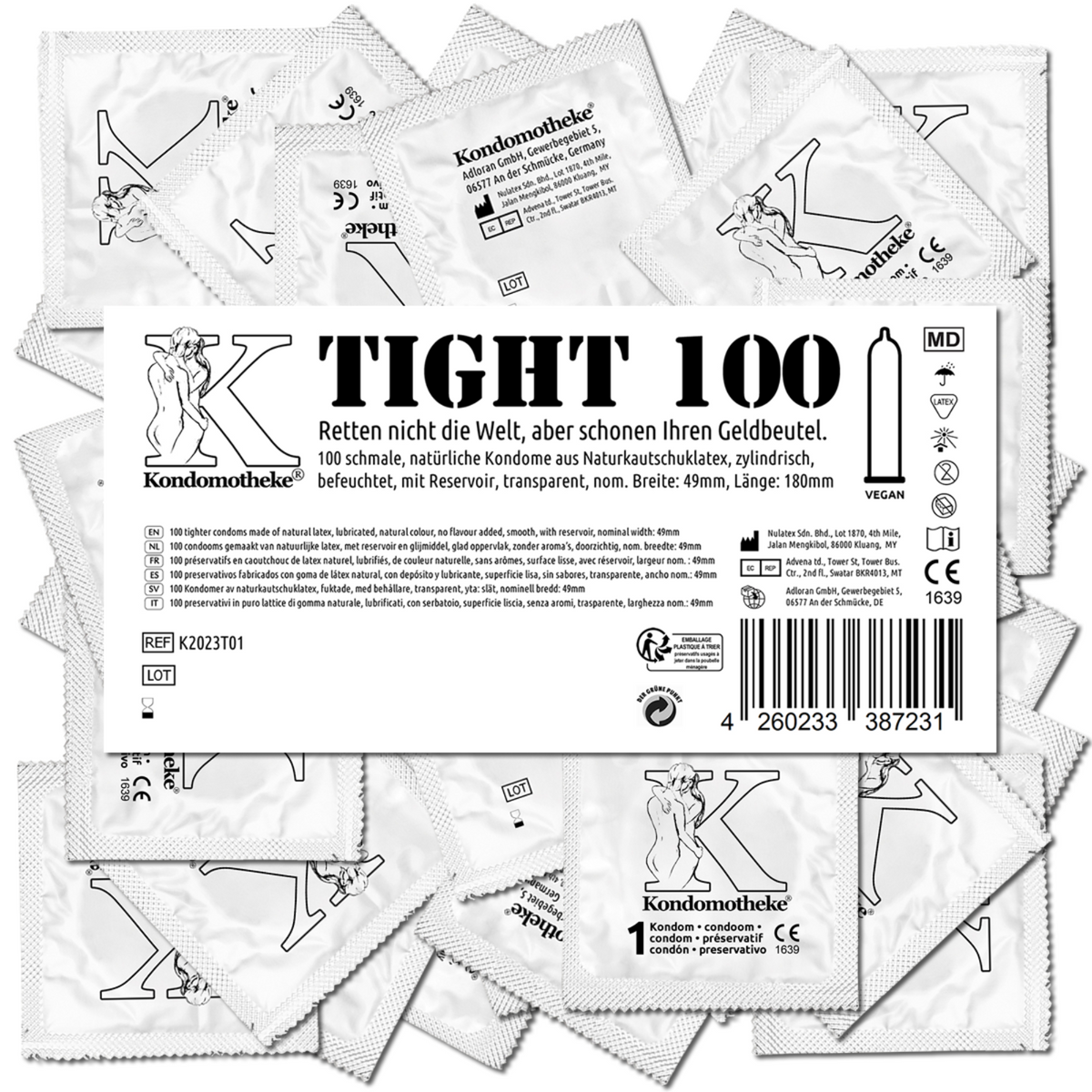 Kondomotheke Tight | WorldCondoms Main image