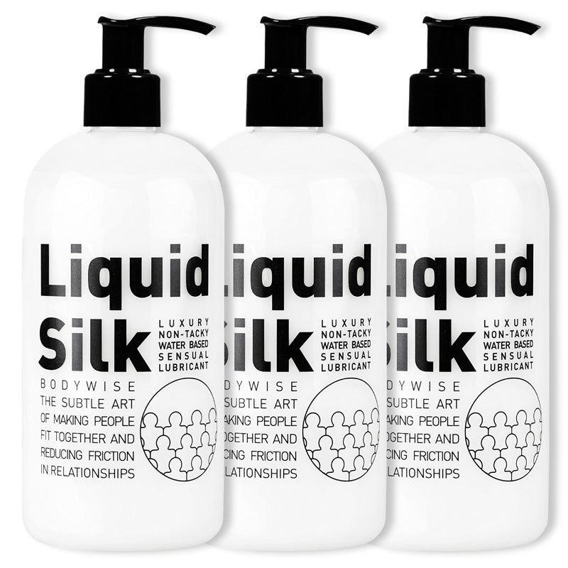 Liquid Silk 500ml Water-based luxury non-tacky lubricant Main image