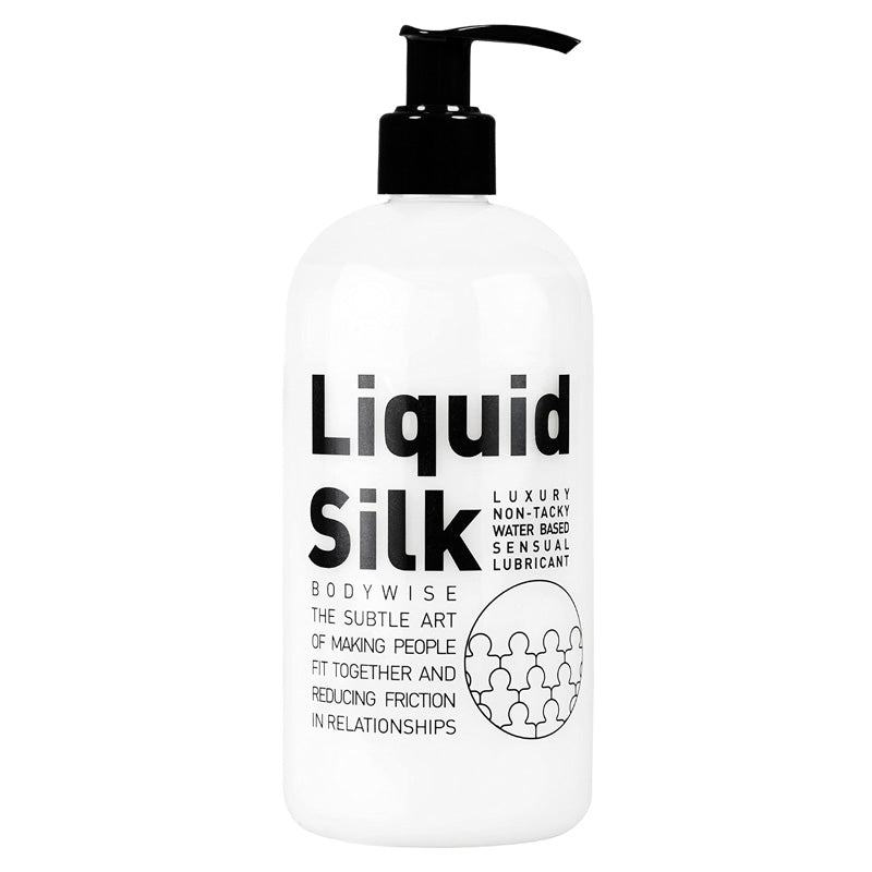 Liquid Silk 500ml Water-based luxury non-tacky lubricant Main image