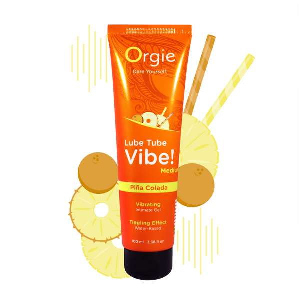 Orgie Lube Tube Vibe Pina Colada 3.38 fl oz