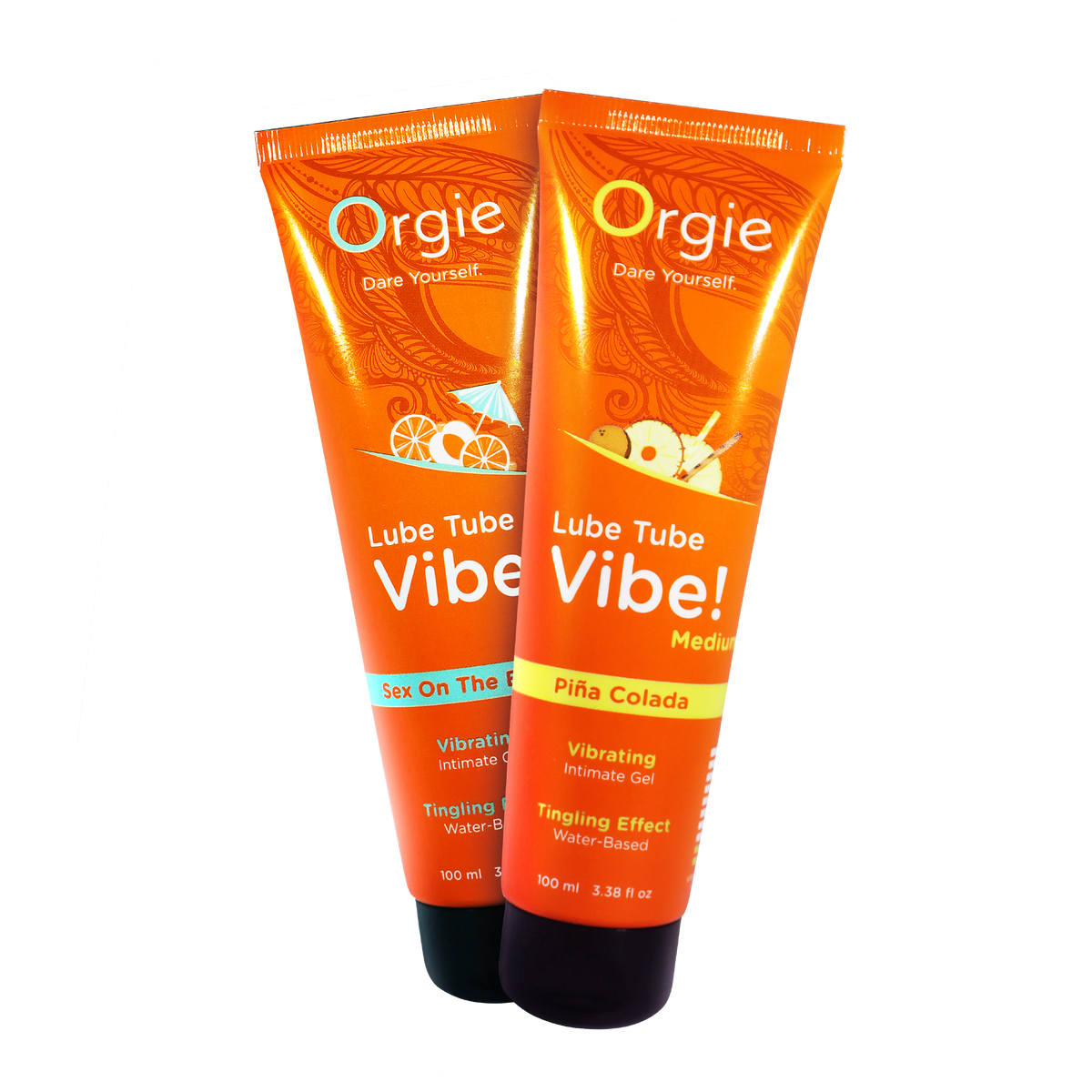 Orgie Lube Tube Vibe Pina Colada 3.38 fl oz