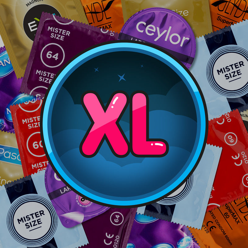 Larger Condoms Sampler Pack Main image