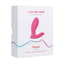 Retail box packaging view for the white Lovense Flexer Bluetooth Insertable Dual Panty Vibrator box.