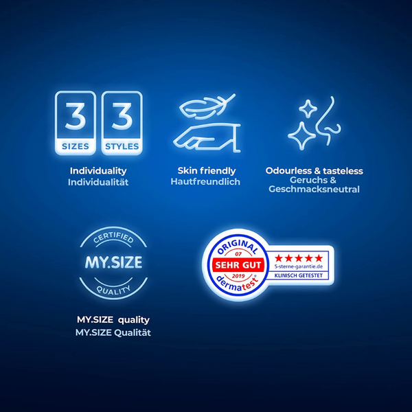 MY.SIZE LUBE ME ANAL. Individuality. Skin-friendly. Odourless & tasteless. MY.SIZE quality. 