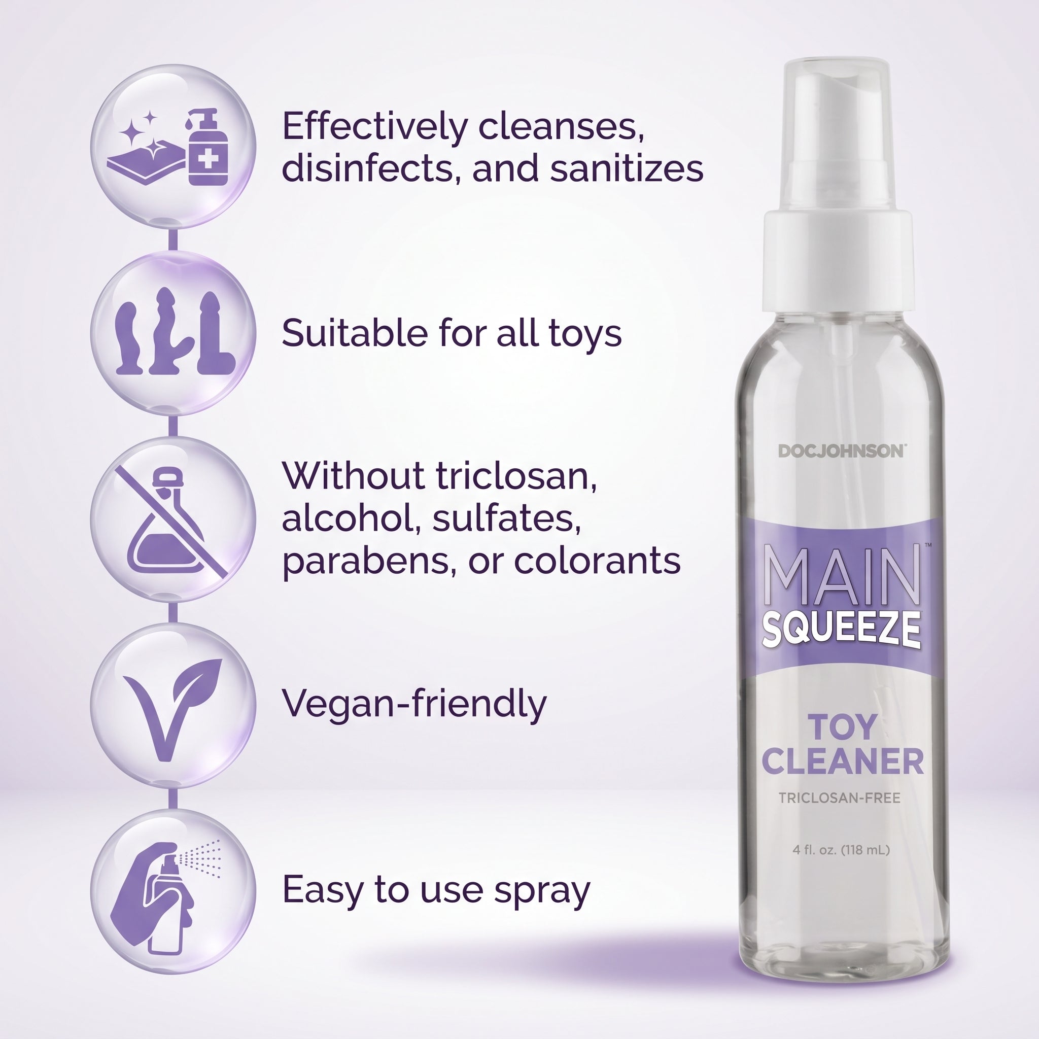 Main Squeeze Toy Cleaner 4 fl oz Secondary image