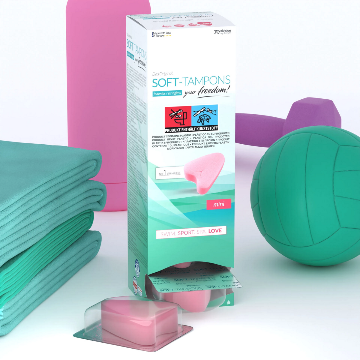 JoyDivision Mini Soft-Tampons Box 10